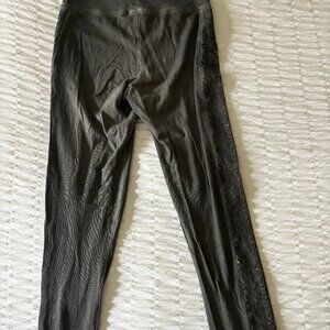 Tough Luv Olive velvet legging